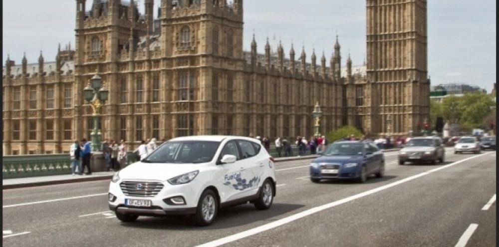 Hydrogène : le Hyundai ix35 Fuel Cell arrive à Londres