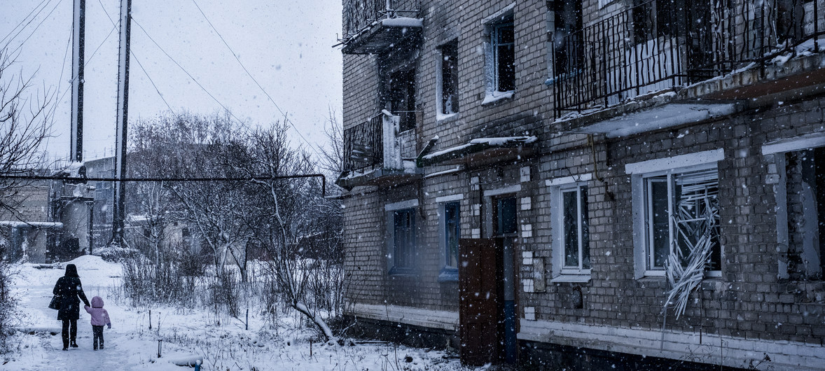 Ukraine : après quatre années de conflit, 4,4 millions de personnes toujours dans une situation humanitaire désastreuse (ONU)