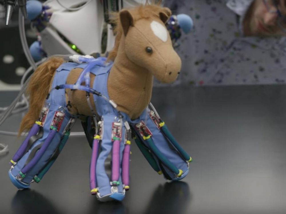 Cette « peau robotique » peut animer n&rsquo;importe quel objet du quotidien