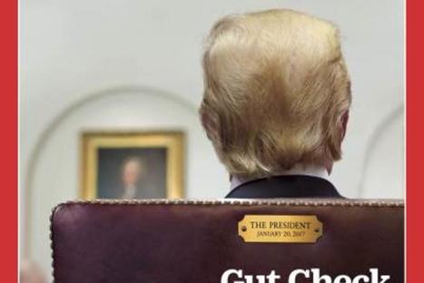 Time asseoit Trump dans le fauteuil