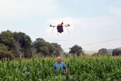 Verdets : un drone agricole pour révolutionner la culture du maïs
