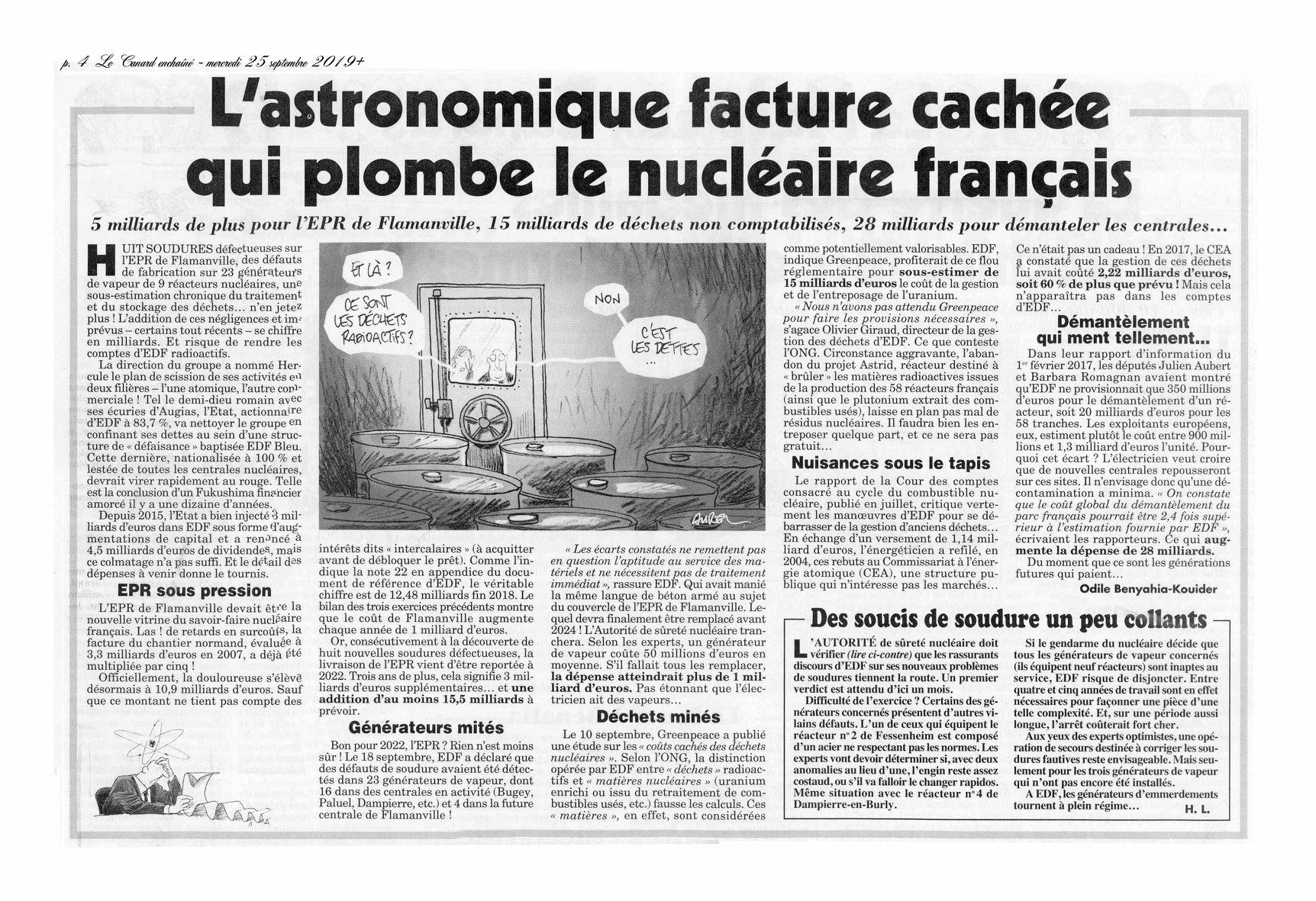 L&rsquo;astronomique facture cachée qui plombe le nucléaire français