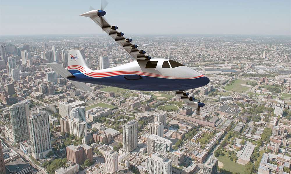 La NASA lance un avion 100% électrique pour nettoyer le ciel