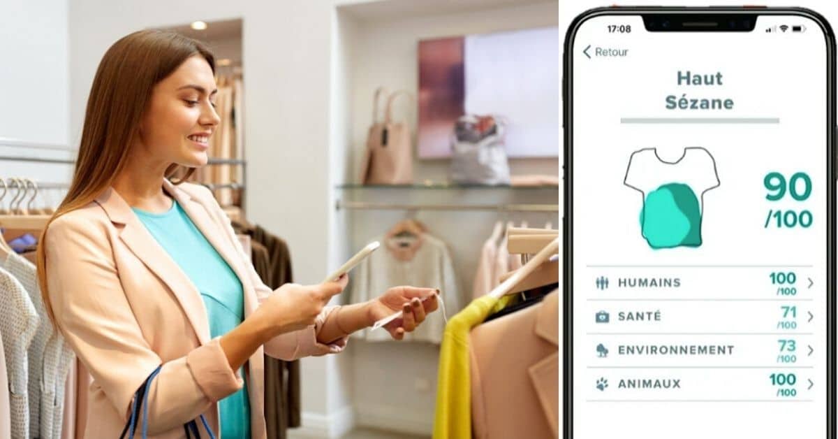 L’appli Clear Fashion note la fabrication des vêtements