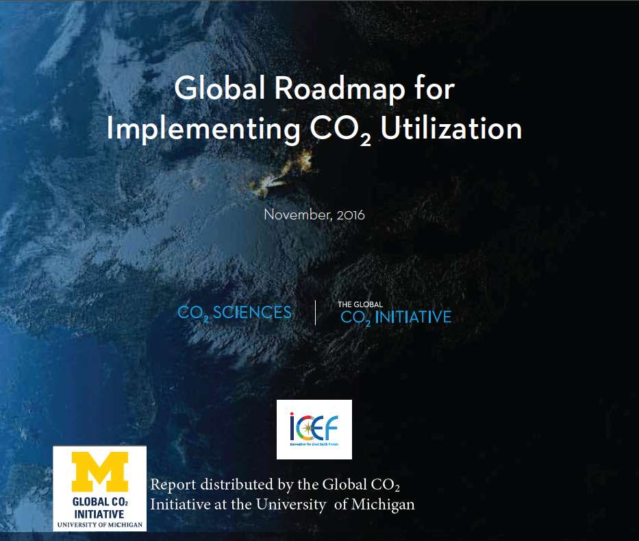 Global Roadmap for Implementing CO2 Utilization