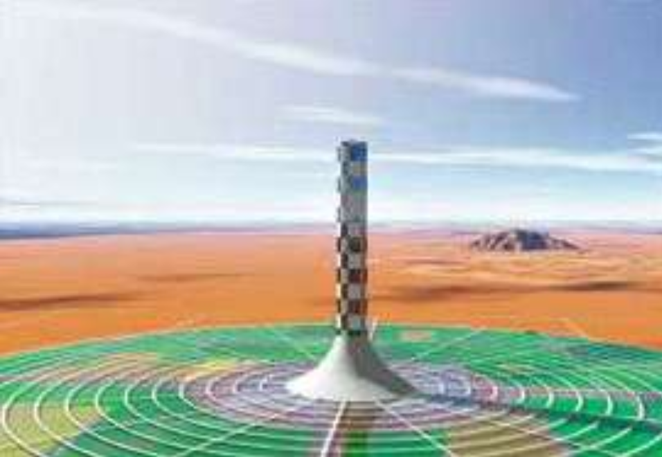 Énergie : une tour solaire de 750 m de haut !