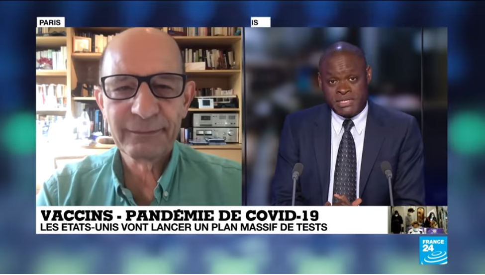 Tests massifs de vaccins contre le Covid-19 aux États-Unis : « Du jamais vu » pour Frédéric Tangy