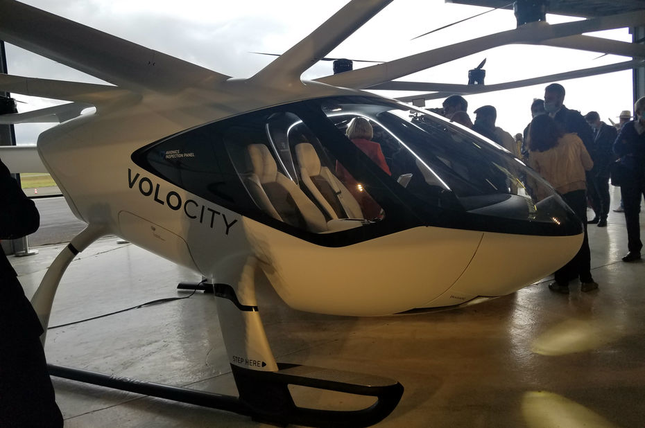 Volocopter va tester son taxi volant VoloCity à l&rsquo;aérodrome de Pontoise en 2021