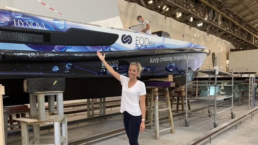 La Ciotat : le tout premier bateau à hydrogène sort des Chantiers