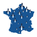 “L’éolien entraîne un bétonnage massif de nos campagnes et la destruction des sols. La quantité de béton utilisé est astronomique.” > FAUX !