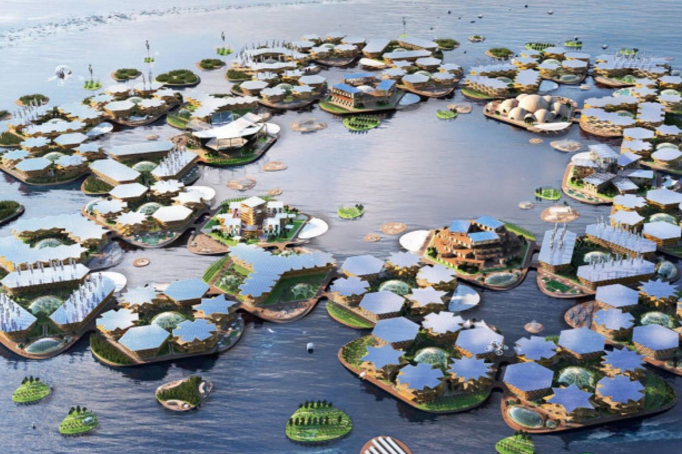 La “première ville flottante au monde” va sortir des eaux en Corée