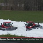 Haute-Savoie : au Grand-Bornand, de la neige acheminée par camion fait polémique