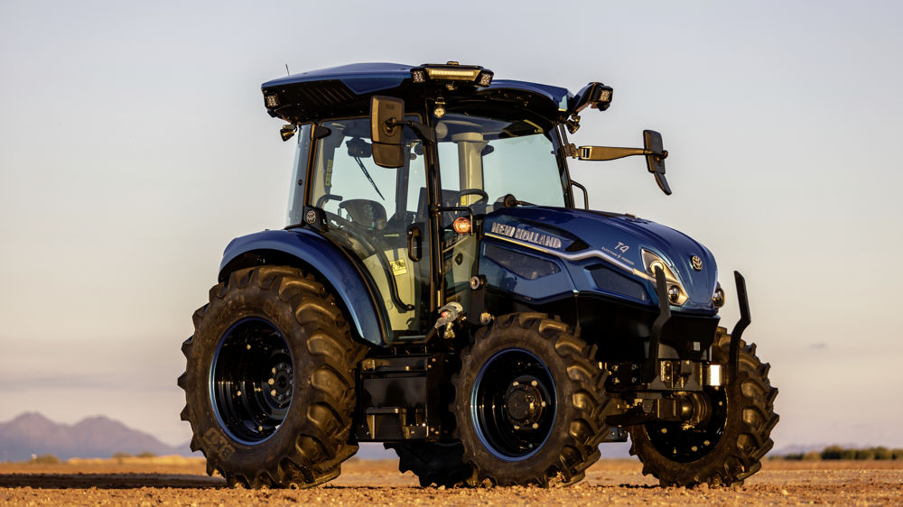 High-tech : New Holland dévoile un tracteur électrique
