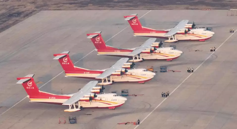 L&rsquo;hydravion amphibie chinois AG600 a reçu son certificat de type