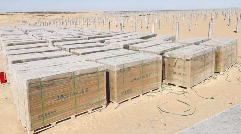 Massive 2-GW Agrivoltaic Project Aims To Restore Desert In China