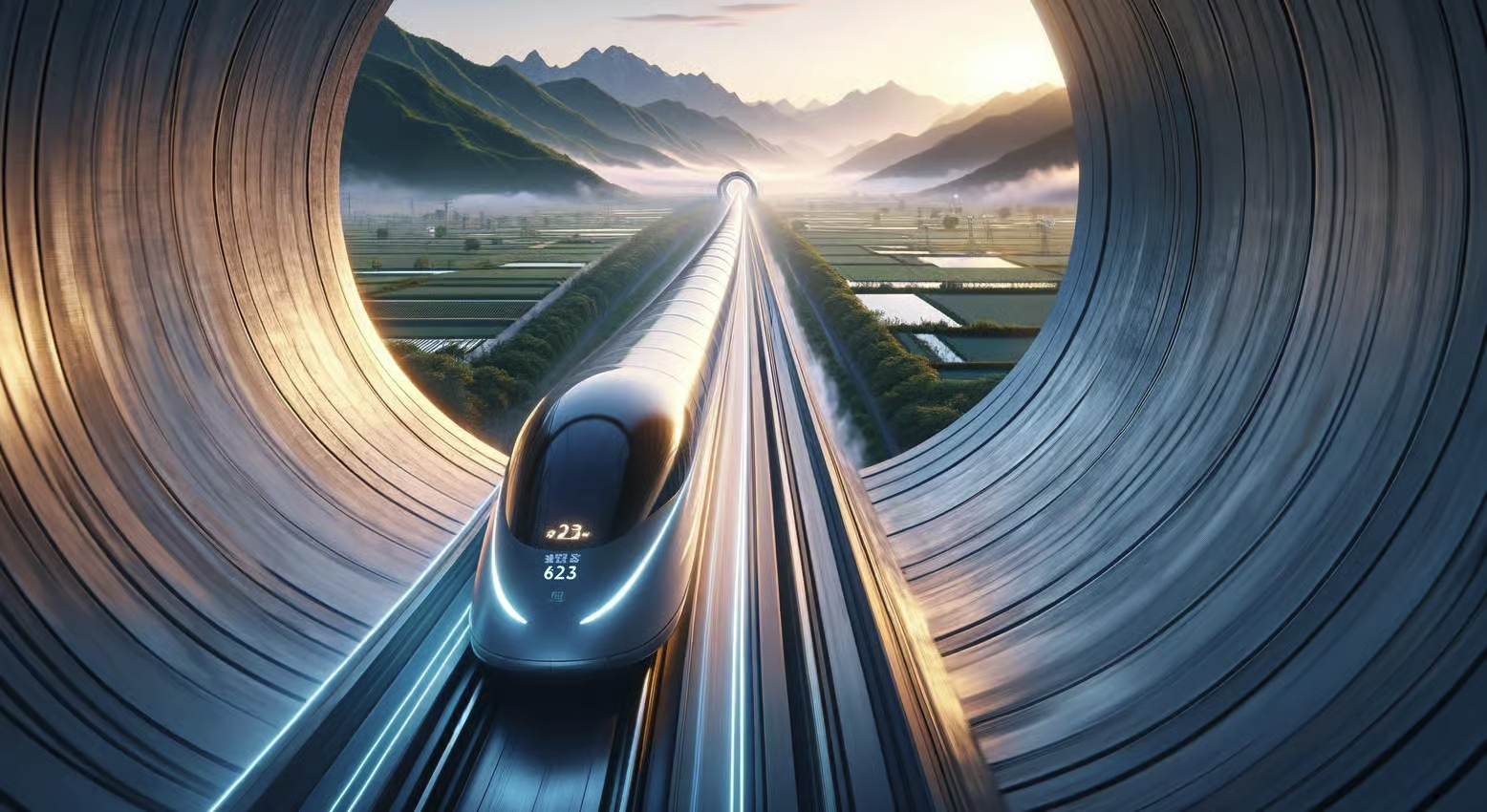 La Chine bat le record de vitesse avec un train maglev mixé à HyperloopLa Chine bat le record de vitesse avec un train maglev mixé à Hyperloop