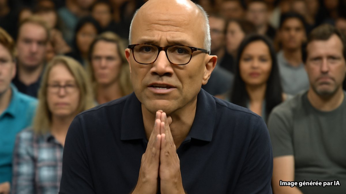 Après avoir licencié 15.000 personnes en moins d&rsquo;un an, Satya Nadella, le PDG de Microsoft, culpabilise
