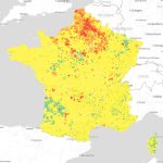 Les cartes « tous polluants » indiquent l&rsquo;état de la qualité de l&rsquo;eau potable