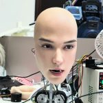 Chinese tech company develops creepy ultra-lifelike robot face — watch it blink, twitch and nod