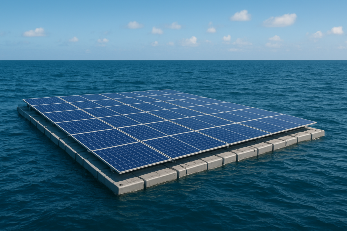 Research provides cost benchmarking for offshore floating solar
