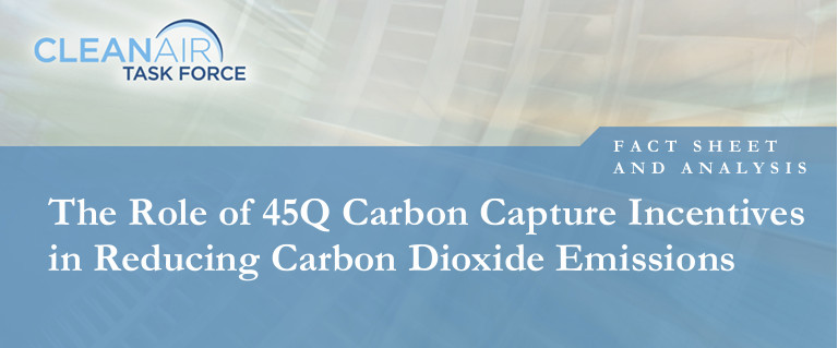 The Role of 45Q Carbon Capture Incentives in Reducing Carbon Dioxide Emissions