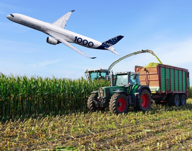Ce simulateur montre les gigantesques surfaces à cultiver pour produire du kérosène bas-carbone
