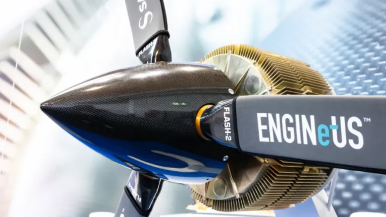 En partie conçu à Niort, le moteur électrique de Safran primé à Washington par la profession