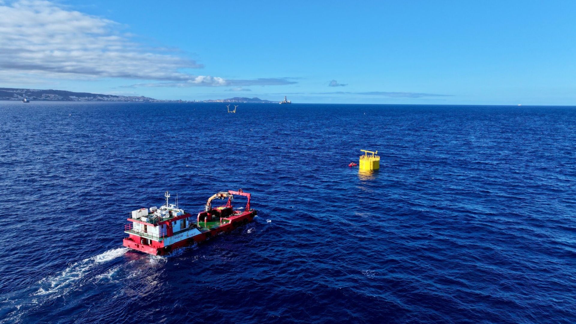 World’s first offshore ocean heat energy platform installed to replace 25 GW fossil power