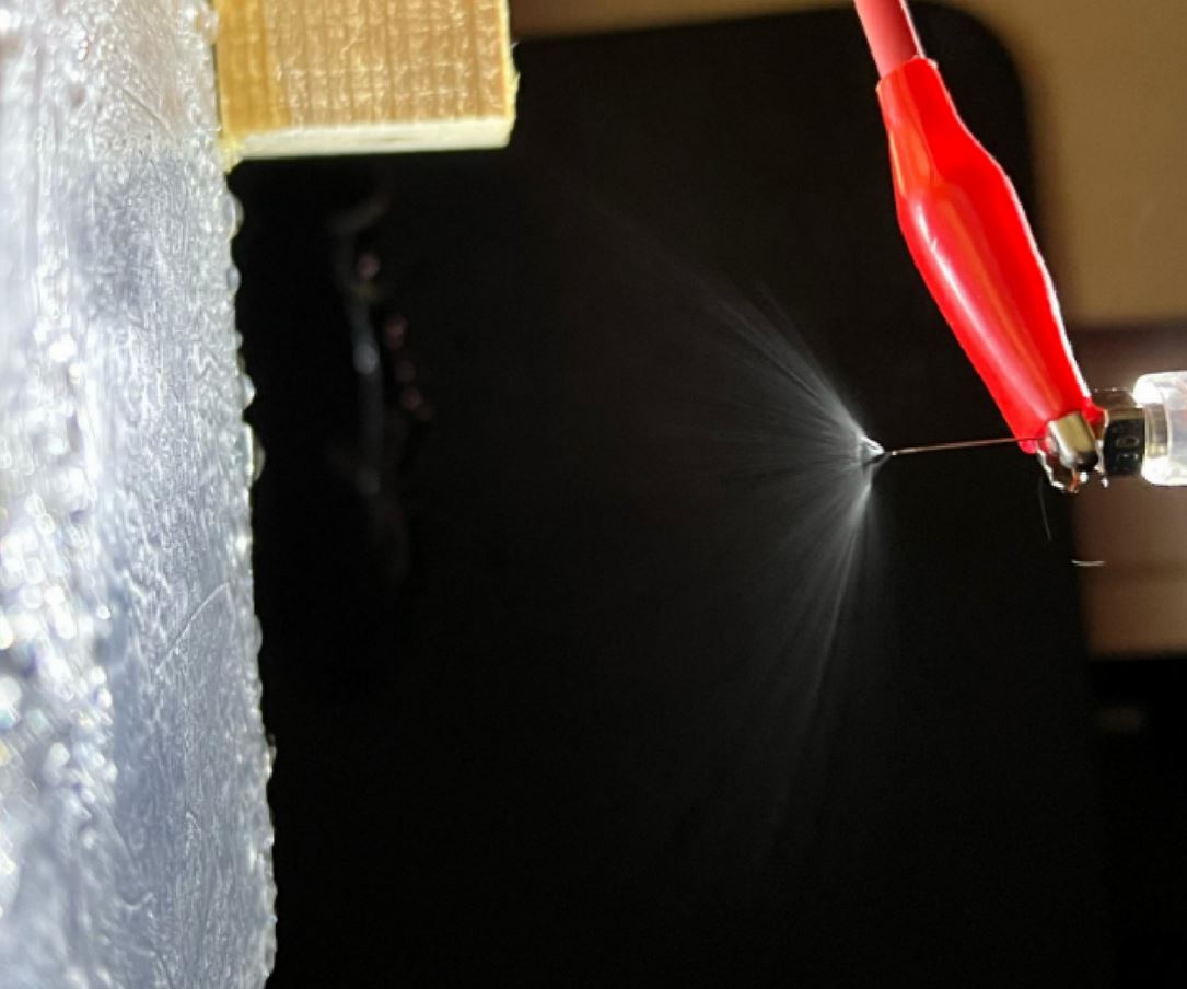 Electrospray cooling can boost PV panel performance with minimal water use