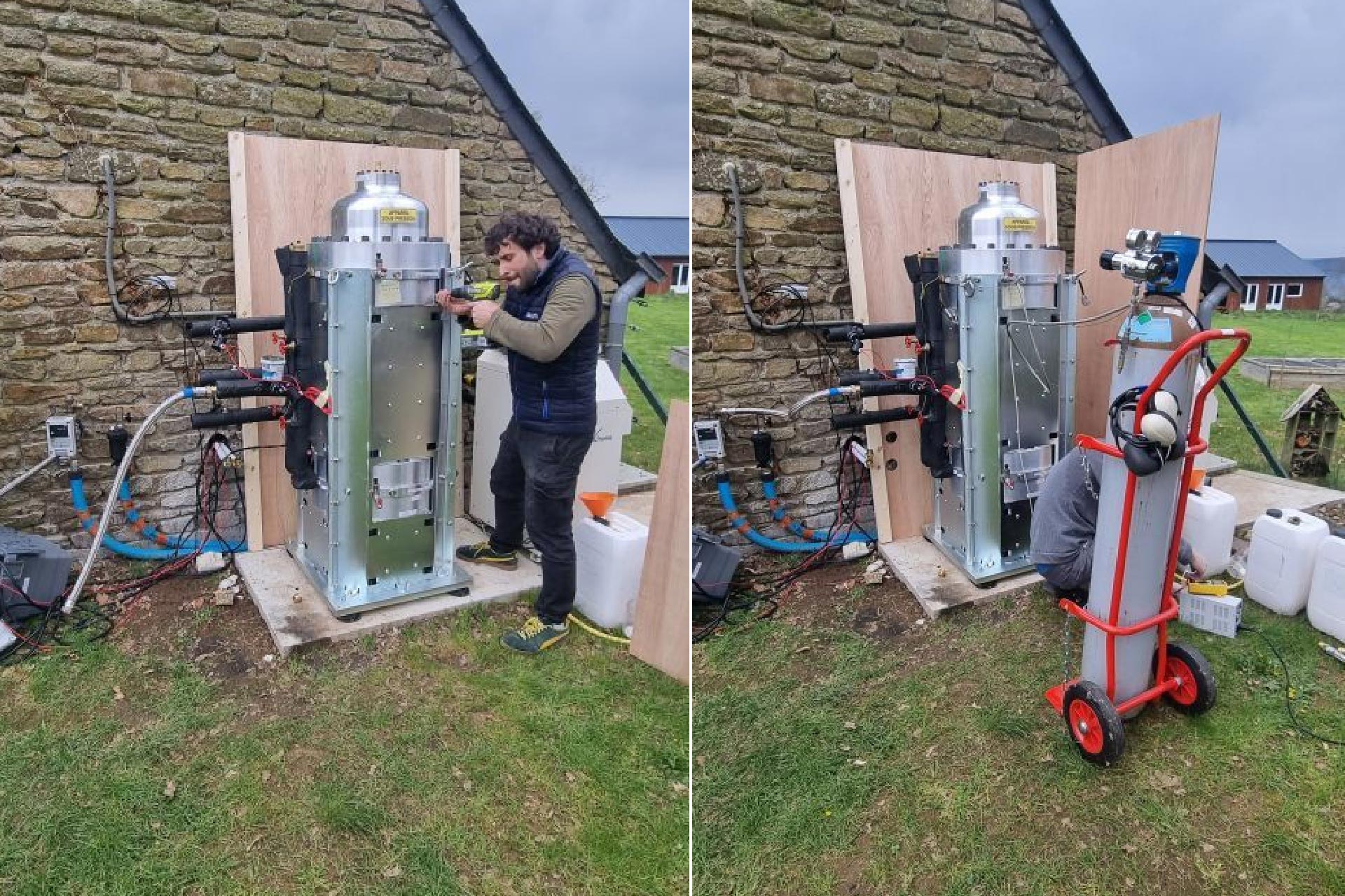 Equium teste en conditions réelles sa pompe à chaleur qui fonctionne avec l’énergie du son