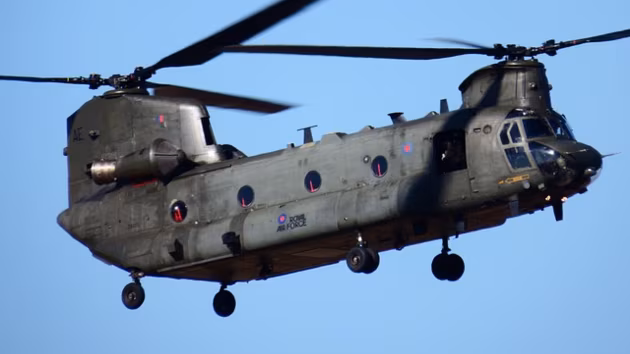 L&rsquo;hélicoptère Chinook a atterri sans intervention du pilote, c&rsquo;est une première