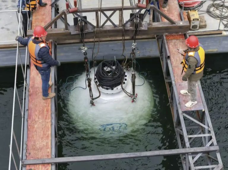 La Chine teste avec succès son premier système de stockage d’énergie submergé à l’échelle du kilowatt