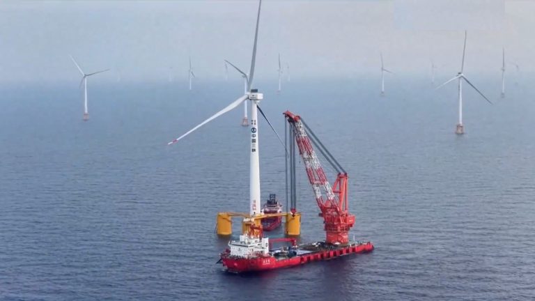 World’s largest single-unit floating wind turbine installed, could power 24,000 homes