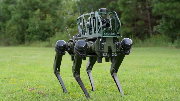 Robot dogs with shotguns, grenade launchers head to US urban warfare trials