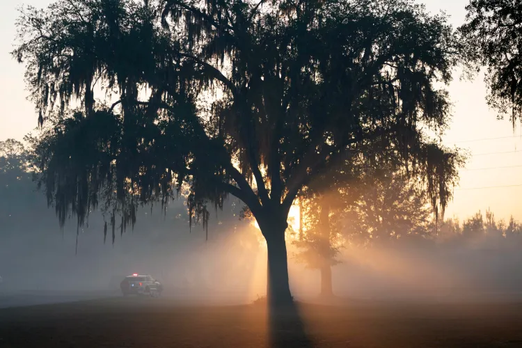 Why the American Southeast is becoming a new hot spot for wildfires