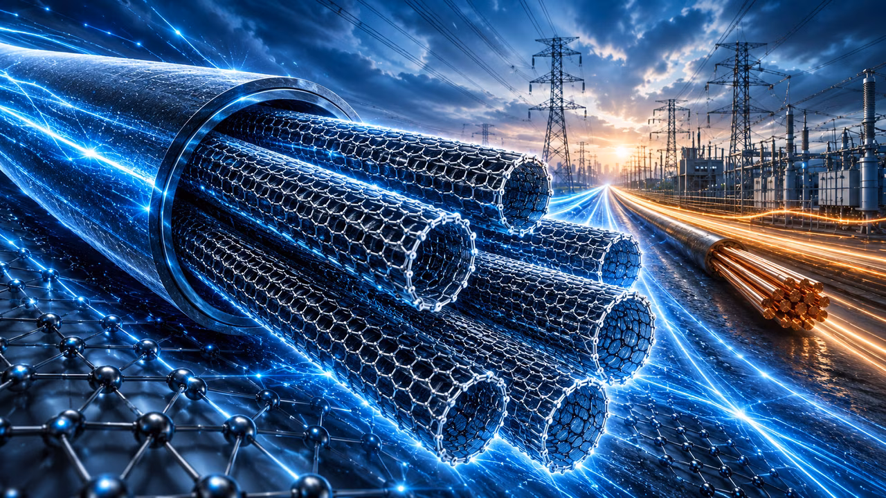 Réseaux électriques : l&rsquo;innovation à base de carbone qui pourrait tout changer