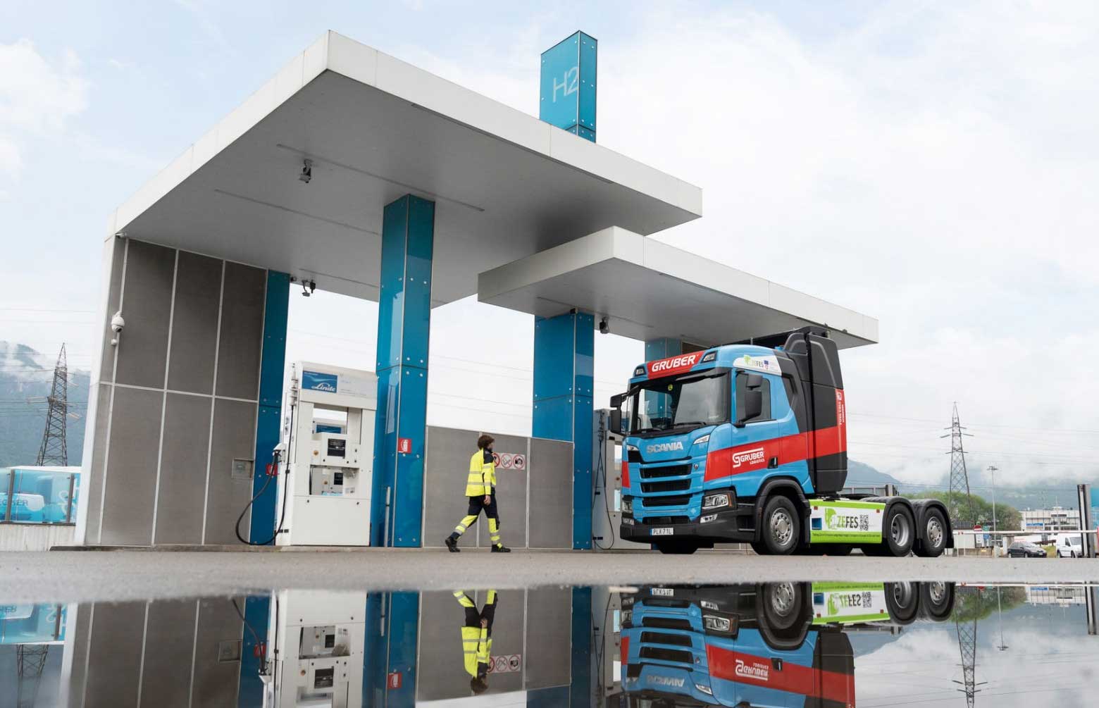En Italie, Scania teste son camion à pile hydrogène en conditions réelles