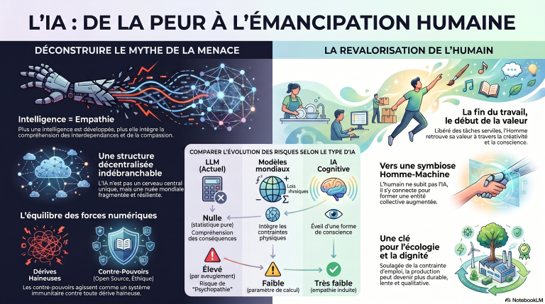 Pourquoi la « Fin de l&rsquo;Humanité par l&rsquo;IA » est une aberration logique et systémique.