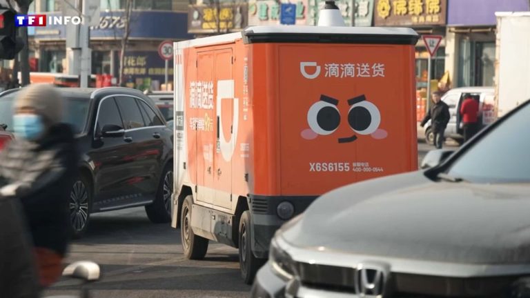 « Je n&rsquo;ai plus besoin de me déplacer » : en Chine, des milliers de vans autonomes remplacent déjà les livreurs | TF1 Info