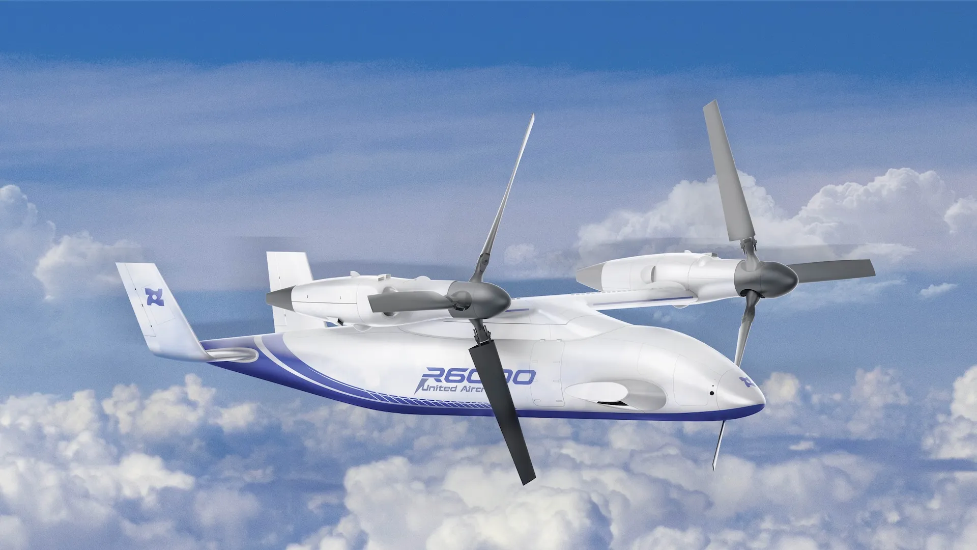 China’s giant 6-ton tiltrotor drone enters full free-flight testing