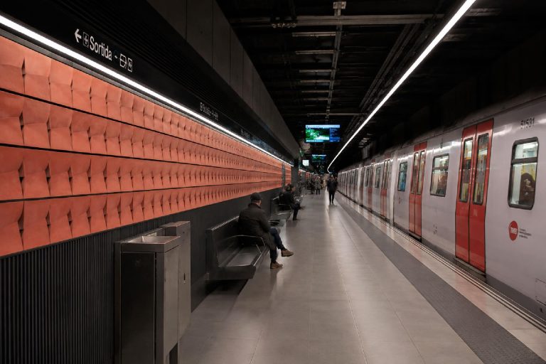 Et si on rafraichissait les stations de métro avec des tuiles en terre cuite ?