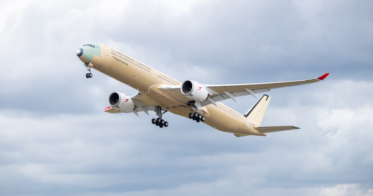 World&rsquo;s longest-range airliner takes to the skies