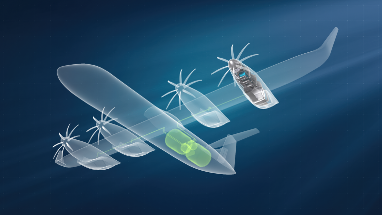 World&rsquo;s first fully electric hydrogen aircraft engine could replace jet turbines