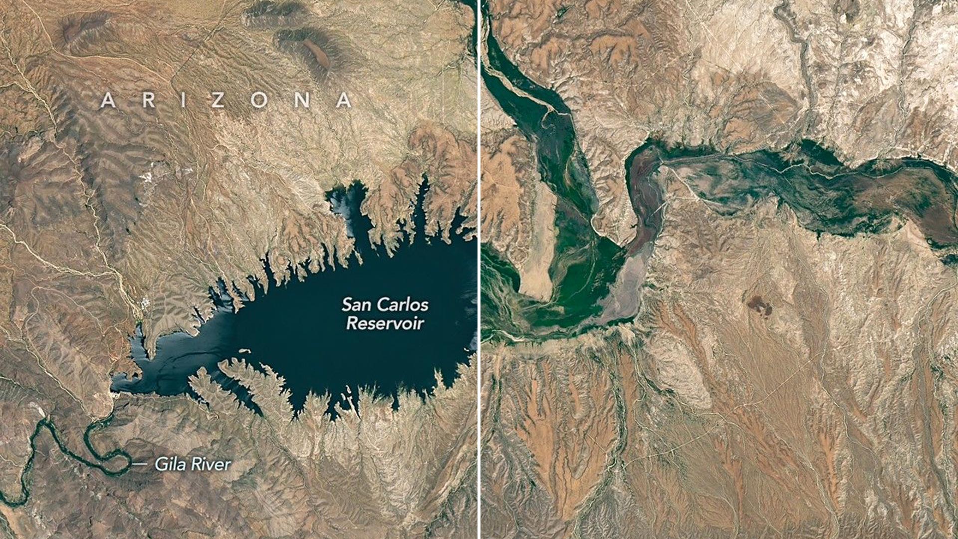 One of Arizona&rsquo;s Largest Reservoirs Is Less Than 1% Full After Snowpack Collapse