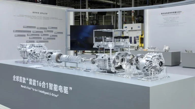 16-in-1 electric drive reaches 93.8% efficiency, sets world record