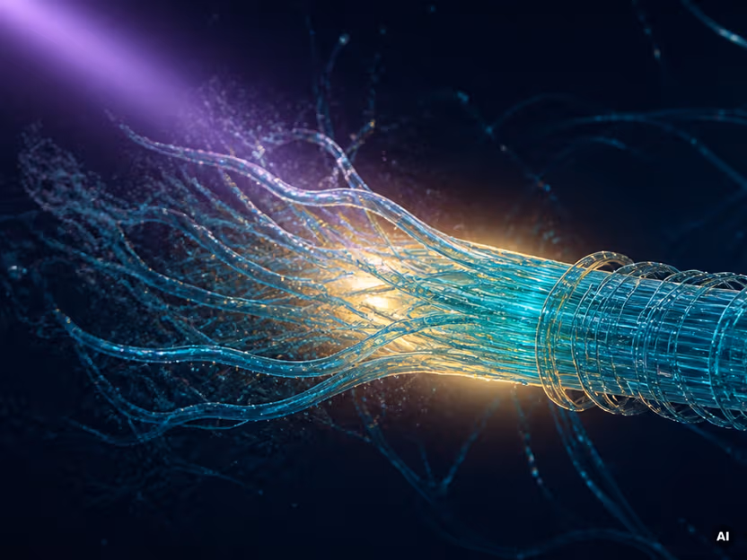 Inspirés par la cellule : des chercheurs de Bayreuth mettent au point des fibres synthétiques capables de s&rsquo;autoprotéger