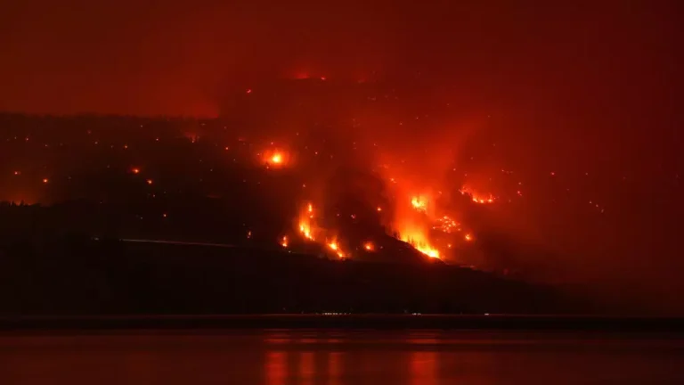 Flammes de 90 mètres, 20 000 évacués: l&rsquo;état d&rsquo;urgence décrété dans l&rsquo;ouest du Canada ravagé par un mégafeu