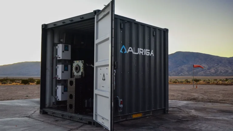 Auriga&rsquo;s launcher fires projectiles at supersonic speed to kill drones