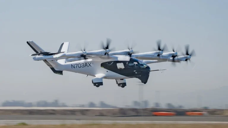 Electric air taxi cuts California trip from 35 minutes to nine minutes