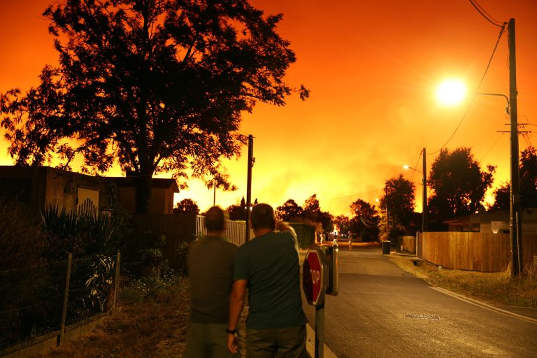 As wildfires rage, the right’s denial of the climate cris…